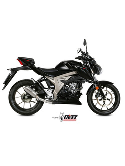 Pełny układ wydechowy (MK3) MIVV do Suzuki GSX-R / GSX-S 125 (17-20) srebrny
