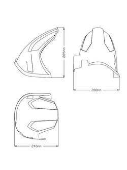 Błotnik tylny PUIG do Yamaha XTZ1200Z Super Tenere (10-21) czarny mat