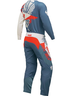 Bluza enduro damska Thor Sector Split niebiesko-biała