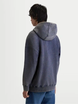 Bluza z kapturem Alpinestars Infinite Washed niebieska