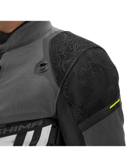 Kurtka motocyklowa tekstylna Shima Tracker szara