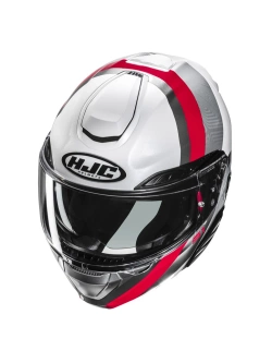 Kask szczękowy HJC RPHA 91 Fensh biało-czerwony