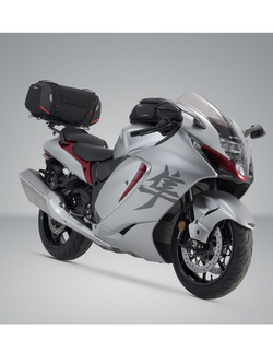 Zestaw: torba na tył Rackpack + stelaż Street-Rack SW-Motech Suzuki GSX1300R Hayabusa (20-) [pojemność 32,0-42,0 l]