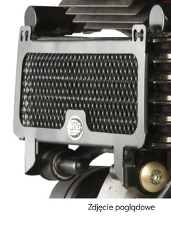 Osłona chłodnicy R&G aluminiowa do Ducati Hypermotard 796/1100 (12) czerwona