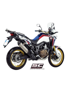 Tłumik Owalny SC-Project do Honda CRF1000L AFRICA TWIN [15-17]