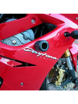 Crash pady R&G do Triumph Daytona 675 (06-12) czarne