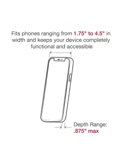 Uchwyt RAM X-Grip do dużych smartfonów z bazą montażową Tough-Strap