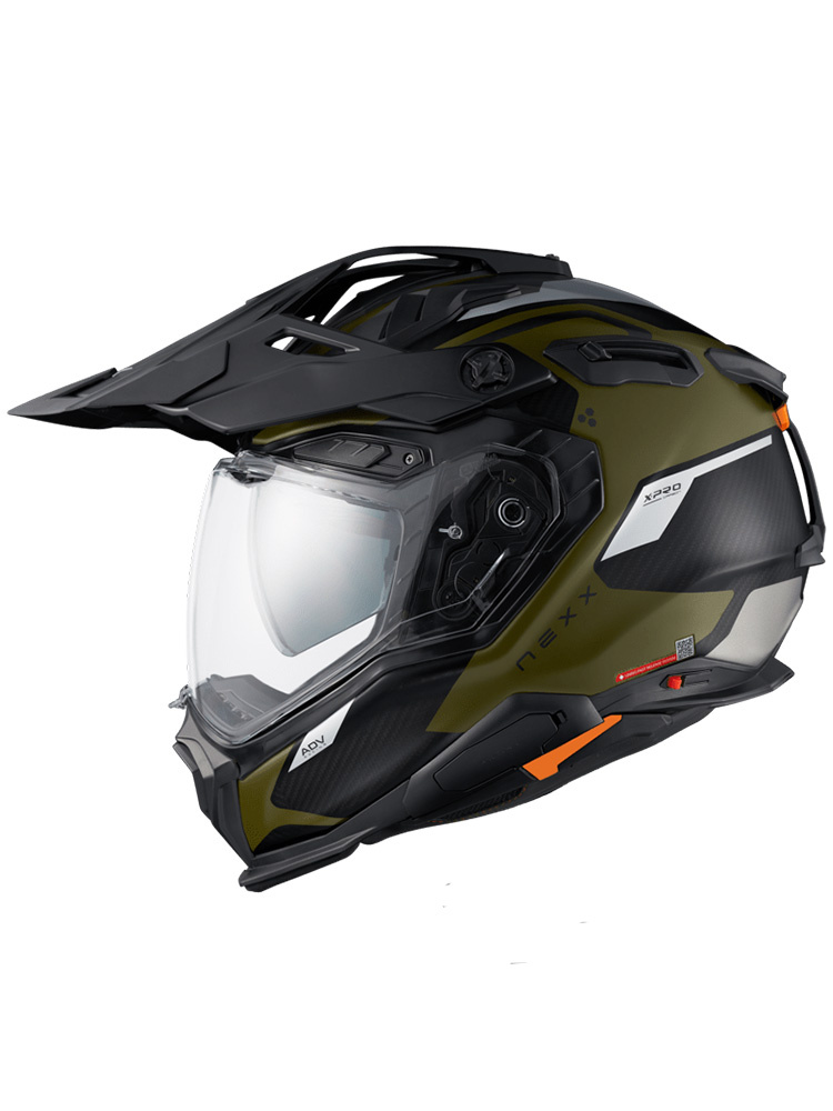 Kask adventure Nexx X.Wed 3 Keyo czarno-zielono-srebrny