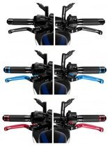 Zestaw regulowanych klamek standardowych z zawiasem PUIG do Suzuki GSX-S1000F (15-21)