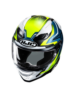 Kask integralny HJC F71 Fes żółto-niebieski