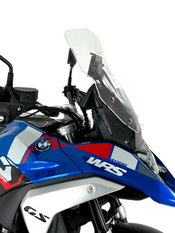 Szyba motocyklowa WRS Caponord do BMW R 1300 GS (23-)/ Adventure (24-) przezroczysta [do wersji z radarem]