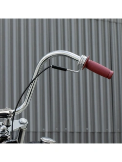 Manetki motocyklowe Biltwell Renegade TPV do kierownic o średnicy 25.4 [mm] czerwone