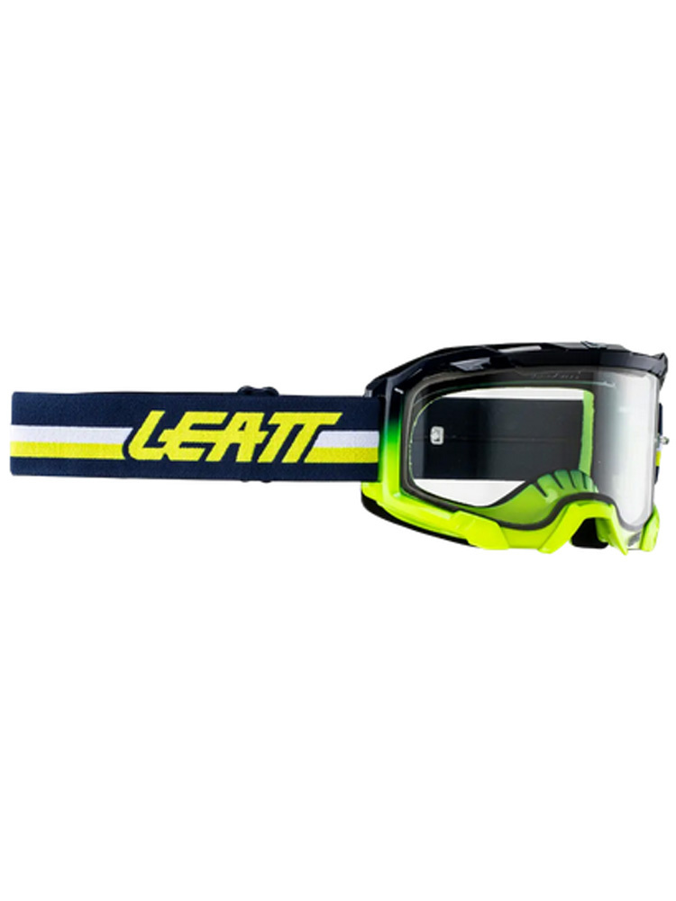 Gogle motocyklowe z przezroczystą szybą Leatt Velocity 4.5 niebieskie