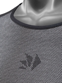 Koszulka termoaktywna z długim rękawem SIXS Breezy Touch V2 czarna unisex