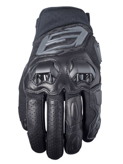 Rękawice motocyklowe skórzane Five SF3 czarne