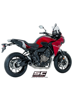 Pełny system 2-1 Matt Gray z tłumikiem stożkowym Matt Gray SC-Project do Yamaha TRACER 700 [16-17]