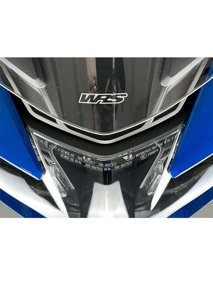 Szyba motocyklowa WRS Standard BMW R 1250 RT (21-24) przyciemniana
