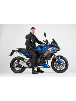 Kurtka motocyklowa tekstylna Shima Runner czarno-fluo