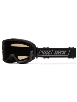 Gogle motocyklowe iMX Endurance Race szaro-czarne matowe