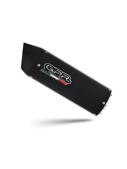 Tłumik motocyklowy G.P.R Furore Nero Aprilia Pegaso 3 650 (97-00) aluminiowy, z homologacją
