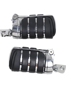 Podnóżki motocyklowe Kuryakyn Switchblade srebrno-czarne