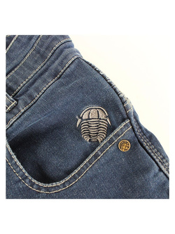 Spodnie TRILOBITE 1967 Zipsy Damskie Niebieskie