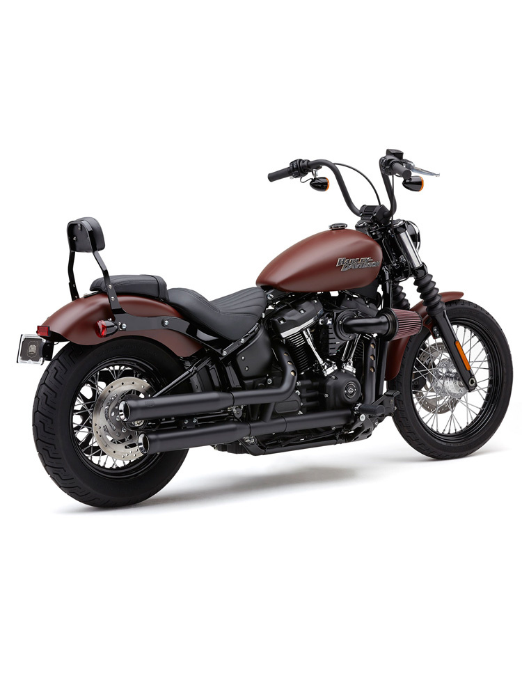 Tłumik motocyklowy Cobra Neighbor Hater Slip-On do modeli Harley Davidson Softail Deluxe, Softail Heritage Classic, czarny
