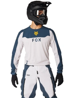 Bluza enduro Fox Ranger biało-niebieska