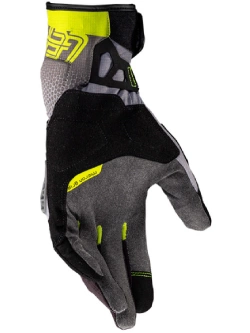 Rękawice motocyklowe Leatt Hydradri 5.5 Viz czarno-szaro-żółte
