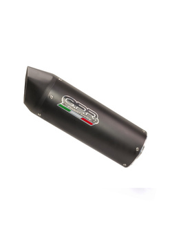 Tłumik G.P.R Furore Evo4 Nero [Slip-On, Black Aluminium] - BMW C 650 Sport [16-20]