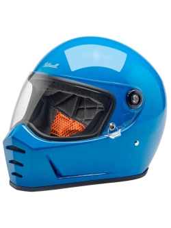 Kask integralny Biltwell Lane Splitter Solid niebieski