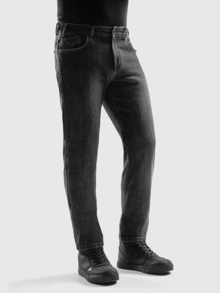 Jeansy motocyklowe Rebelhorn Classic Mono czarne