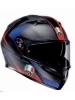 Striga matt black/blue/red