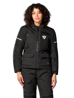 Kurtka motocyklowa damska tekstylna REV’IT! Convergent H2O czarna