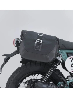 Zestaw sakw bocznych SW-Motech Legend Gear LC2/LC1 ze stelażami Royal Enfield Interceptor Bear 650 (25-) brązowo-czarne
