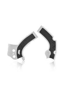 Osłony ramy Acerbis X-Grip Yamaha (wybrane modele) czarno-białe
