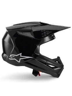Kask enduro Alpinestars SM3 Solid czarny