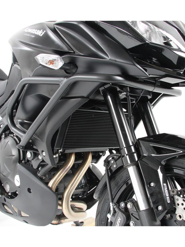 Crashbary górne czarne Hepco&Becker do Kawasaki Versys 650 (15-21)