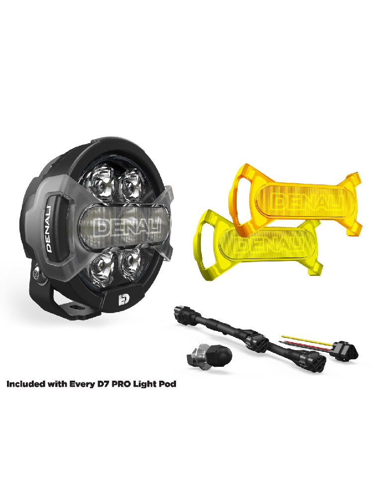 Światło drogowe Denali D7 PRO Pod wielowiązkowy moduł z systemem X-Lens