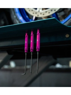 Zestaw precyzyjnych narzędzi typu pick Muc-Off [zestaw 3 elementów]