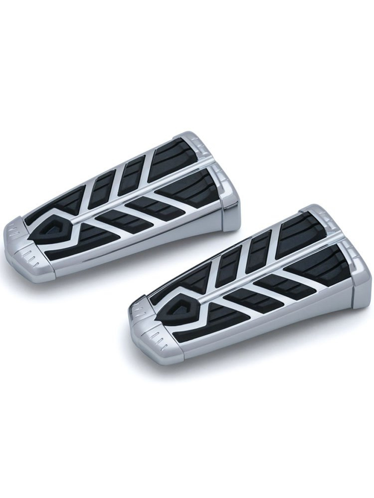 Podnóżki Spear chrom + adaptery 8923 Kuryakyn do Harley Davidson (wybrane modele)