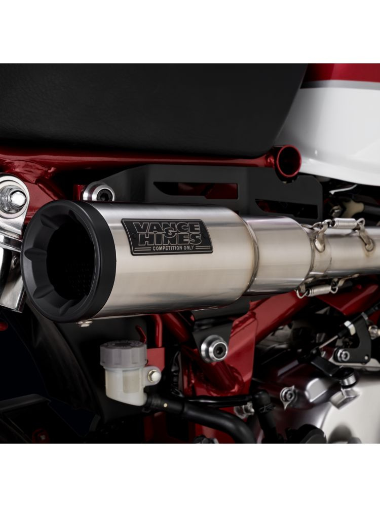 Tłumik motocyklowy Vance & Hines Hi-Output do Hondy Z 125 Monkey (18-24) Szczotkowana Stal