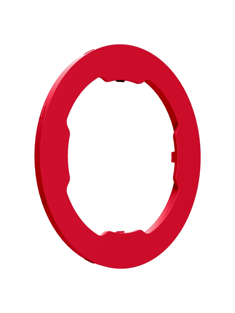 Wymienny pierścień magnetyczny Quad Lock MAG czerwony