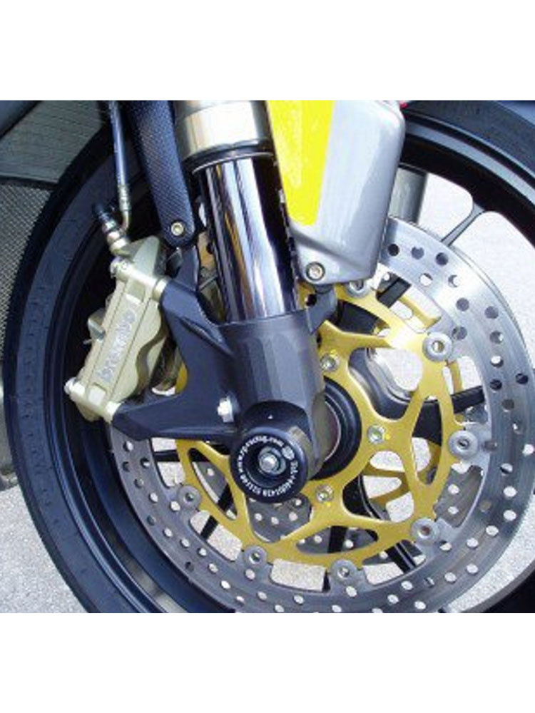 Slidery przedniego zawieszenia R&G do BMW K1300GT (14-15), ZX6-R (12)