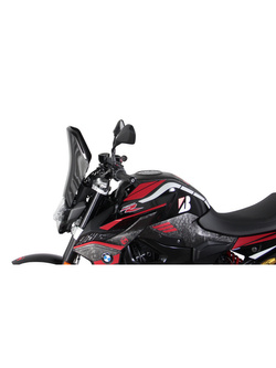 Szyba motocyklowa MRA Touring "NTN" BMW F 900 R [20-24] czarna