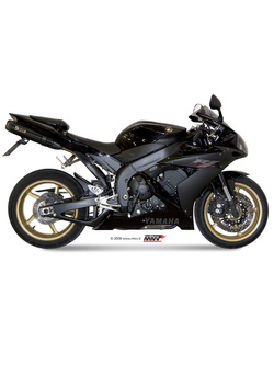 Tłumiki motocyklowe Slip-On Line (Suono) MIVV do Yamaha YZF R1 1000 (04-06) czarny