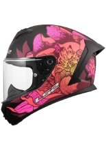 Kask integralny LS2 FF820 Rapid III Poppies II czarno-różowy