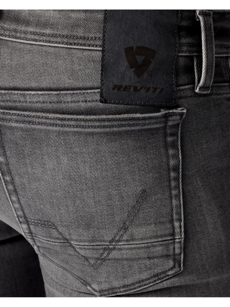 Jeansy motocyklowe REV’IT! Piston 3 SK szare