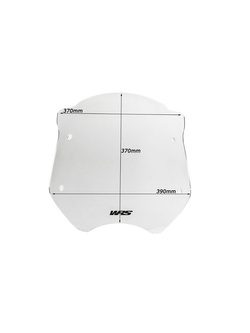 Szyba motocyklowa WRS Touring do BMW R 1200 R (06-14) przezroczysta [bez mocowania]