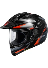 Kask adventure Shoei Hornet ADV 06 Invigorate TC-1 czarno-czerwony